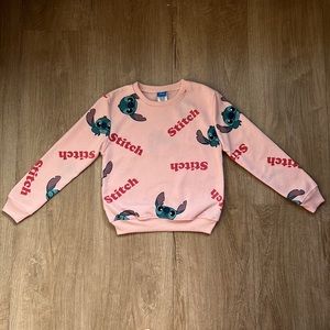 Disney Stitch from Lilo & Stitch Graphic Kid’s Sweatshirt Size Small